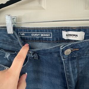 Sonoma Denim Curvy Skinny Jeans